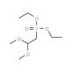 Diethyl 2,2-dimethoxyethylphosphonate (CAS 17053-13-3) - chemical structure image