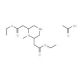 Diethyl 2,2′-[(2R,6S)-1-methylpiperazine-2,6-diyl]diacetate acetic acid - chemical structure image