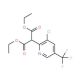 Diethyl 2-[3-chloro-5-(trifluoromethyl)-2-pyridinyl]malonate - chemical structure image