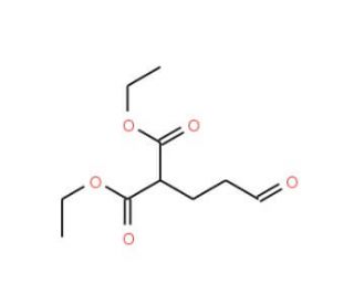 Diethyl 2-(3-Oxopropyl)malonate (CAS 19515-61-8) - chemical structure image