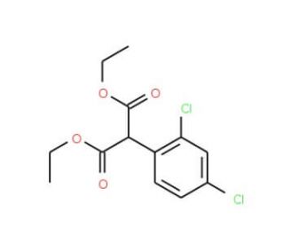 Diethyl (2,4-dichlorophenyl)malonate (CAS 111544-93-5) - chemical structure image