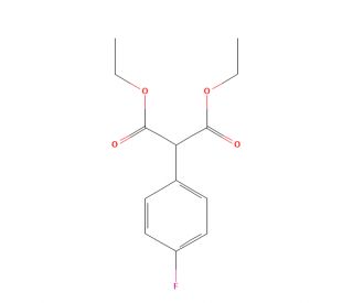 Diethyl 2-(4-fluorophenyl)malonate (CAS 2965-90-4) - chemical structure image
