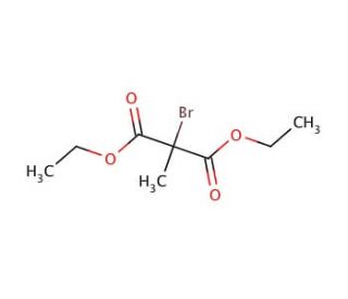 Diethyl 2-bromo-2-methylmalonate (CAS 29263-94-3) - chemical structure image