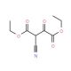 Diethyl 2-Cyano-3-oxosuccinate (CAS 134541-15-4) - chemical structure image