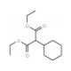 Diethyl 2-cyclohexylmalonate (CAS 2163-44-2) - chemical structure image