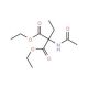 Diethyl 2-Ethyl-2-acetamidomalonate (CAS 32819-24-2) - chemical structure image