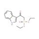 Diethyl [2-(indol-3-yl)-2-oxoethyl]phosphonate (CAS 850231-86-6) - chemical structure image
