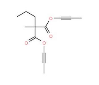 Diethyl 2-Methyl-2-propylmalonate (CAS 55898-43-6) - chemical structure image