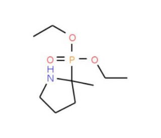 Diethyl (2-Methylpyrrolidin-2-yl)phosphate (CAS 157230-68-7) - chemical structure image