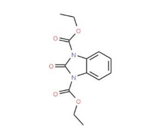 Diethyl 2-oxo-1H-1,3-benzimidazole-1,3(2H)-dicarboxylate - chemical structure image