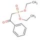 Diethyl (2-oxo-2-phenylethyl)phosphonate (CAS 3453-00-7) - chemical structure image