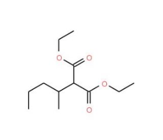 Diethyl (2-pentyl)malonate (CAS 117-47-5) - chemical structure image