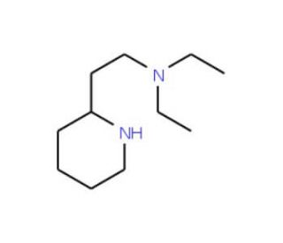 Diethyl-(2-piperidin-2-yl-ethyl)-amine - chemical structure image