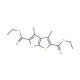 Diethyl 3,4-dimethylthieno[2,3-b]thiophene-2,5-dicarboxylate (CAS 152487-69-9) - chemical structure image