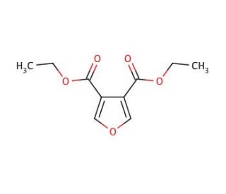 Diethyl 3,4-furandicarboxylate (CAS 30614-77-8) - chemical structure image