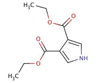 Diethyl 3,4-pyrroledicarboxylate (CAS 41969-71-5) - chemical structure image