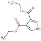 Diethyl 3,4-pyrroledicarboxylate (CAS 41969-71-5) - chemical structure image