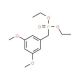 Diethyl 3,5-Dimethoxybenzylphosphonate (CAS 108957-75-1) - chemical structure image