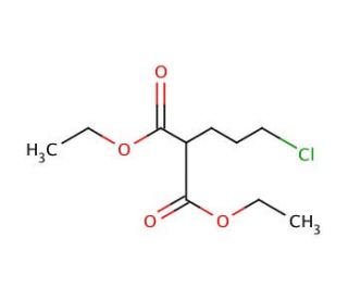 Diethyl (3-chloropropyl)malonate (CAS 18719-43-2) - chemical structure image