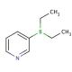 Diethyl(3-pyridyl)borane (CAS 89878-14-8) - chemical structure image