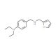 Diethyl-(4-{[(furan-2-ylmethyl)-amino]-methyl}-phenyl)-amine - chemical structure image