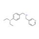 Diethyl-(4-{[(pyridin-3-ylmethyl)-amino]-methyl}-phenyl)-amine - chemical structure image
