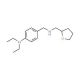 Diethyl-(4-{[(tetrahydro-furan-2-ylmethyl)-amino]-methyl}-phenyl)-amine - chemical structure image