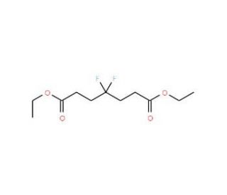 Diethyl 4,4-difluoroheptanedioate (CAS 22515-16-8) - chemical structure image