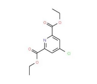 Diethyl 4-chloro-2,6-pyridinedicarboxylate (CAS 53389-01-8) - chemical structure image