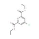 Diethyl 4-chloro-2,6-pyridinedicarboxylate (CAS 53389-01-8) - chemical structure image