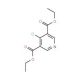 Diethyl 4-chloro-3,5-pyridinedicarboxylate (CAS 244638-43-5) - chemical structure image