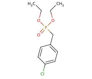 Diethyl 4-chlorobenzylphosphonate (CAS 39225-17-7) - chemical structure image