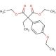 Diethyl 4-Ethoxyphenylethylmalonate (CAS 55784-11-7) - chemical structure image