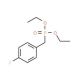 Diethyl (4-fluorobenzyl)phosphonate (CAS 63909-58-0) - chemical structure image