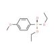 Diethyl (4-methoxyphenyl)phosphonate (CAS 3762-33-2) - chemical structure image