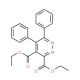 Diethyl 5,6-diphenyl-3,4-pyridazinedicarboxylate - chemical structure image