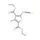 Diethyl 5-isothiocyanato-3-methylthiophene-2,4-dicarboxylate - chemical structure image
