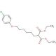 Diethyl-6-(4-chlorophenoxy) Hexylmalonate (CAS 82258-39-7) - chemical structure image