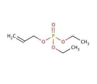 Diethyl allyl phosphate (CAS 3066-75-9) - chemical structure image