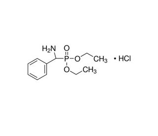 Diethyl (&alpha;-aminobenzyl)phosphonate hydrochloride (CAS 16656-50-1) - chemical structure image