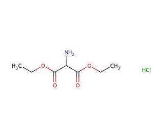 Diethyl aminomalonate Hydrochloride (CAS 6829-40-9) - chemical structure image