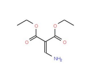 Diethyl aminomethylenemalonate (CAS 6296-99-7) - chemical structure image