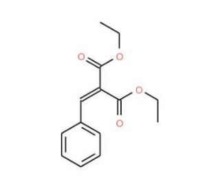Diethyl benzylidenemalonate (CAS 5292-53-5) - chemical structure image