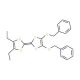 Diethyl bis-(benzylthio)tetrathiafulvalene (CAS 698359-01-2) - chemical structure image