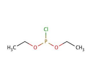 Diethyl chlorophosphite (CAS 589-57-1) - chemical structure image