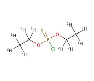 Diethyl Chlorothiophosphate-d10 (CAS 287397-89-1) - chemical structure image