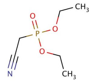 Diethyl cyanomethylphosphonate (CAS 2537-48-6) - chemical structure image