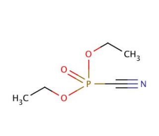 Diethyl cyanophosphonate (CAS 2942-58-7) - chemical structure image