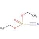 Diethyl cyanophosphonate (CAS 2942-58-7) - chemical structure image