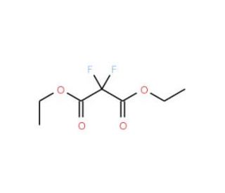 Diethyl difluoromalonate (CAS 680-65-9) - chemical structure image